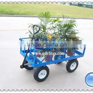 4 Wheels Garden Wagon Cart thumbnail-1