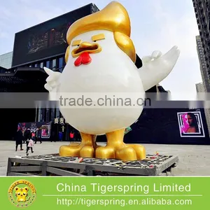 Popular Year of the Rooster Inflatable Tent President Trump Hair and Gesture Tent Model thumbnail-1