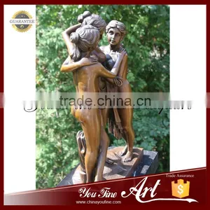 Life Size Bronze Three Goddess Female Statues thumbnail-2