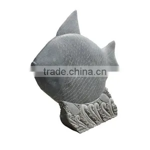 Free Polished Stone Fish Sculpture thumbnail-1
