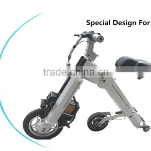 2017 Newest Light Riding Fold Electric Bicycle, Mini Adult Shock Absorb Electro Bike 250W Motorbike For Sale thumbnail-3