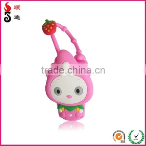 Silicone Antibacterial Hand Sanitizer Holder for Bath and Body Works 1 fl Oz/29ml thumbnail-5