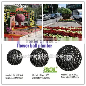 Garden Decoration Vertical Garden Materials Flower Ball Planters thumbnail-2