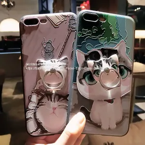Cute Cartoon Cell Phone Cover Case Silicone Mobile Phone Cases for IPhone7/7Plus/6/6s/6plus/6splus Back Cover Housing thumbnail-5