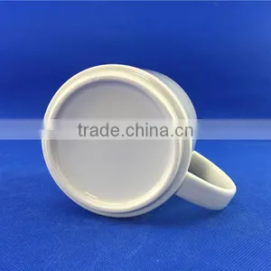 16 oz Glazed Red Color Ceramic Sublimation Coffee Mug thumbnail-3