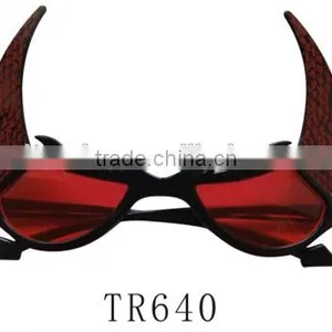 Halloween Party Bull Shape Fashion Decorative Glasses thumbnail-1