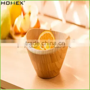 Unique Personalized Bamboo Wooden Salad Bowl/Homex_Factory thumbnail-1