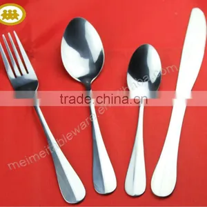 18/0 Mirror Polish and Gold High-quality Steel Flatware for Home and Hotel thumbnail-1
