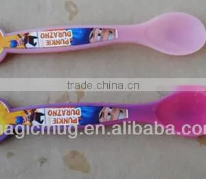 Cute and Healthy Bulk Buy From China Plastic Salad Spoon for Children thumbnail-2
