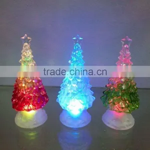 Cheap LED Light up Plastic PS Artificial Christmas Tree Decorative New Wholesales thumbnail-1