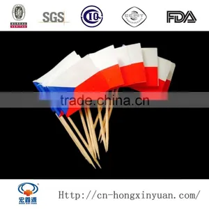 Promotional High Quality Wooden Paper Toothpick Flags thumbnail-5