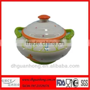 Ceramic Easter Soup Pot Set thumbnail-1