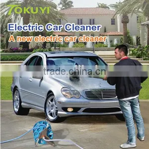Rechargeable Car Wash Machine, Electric Clean and Polish Brush, Electric Car Cleaner With Telescopic Rod thumbnail-1