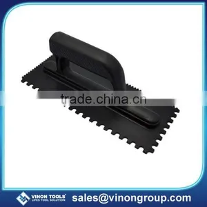 Best Selling Plastering Plastic Trowel With Grout Spreader, Grout Trowel, Tile Adhesive Trowel, Plastic Notch Trowel. thumbnail-1