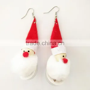 Lovely Snow White Toy Handmade China Wholesale Flashing Led Pedant Earrings thumbnail-1
