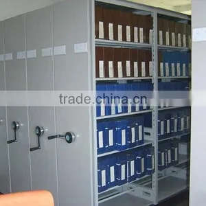 Custom Metal Movable Shelves Furniture Files Cabinet,office Dense Frame thumbnail-4