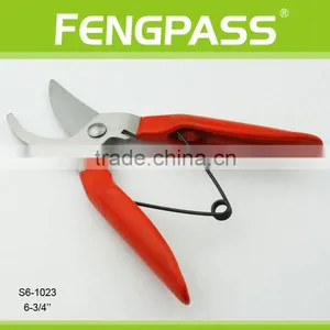 S6-1023 Plastic Handle Flower Cutting Garden Scissors thumbnail-3