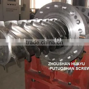 Machine Screw Dia300x8700mm for Extruder thumbnail-1