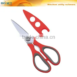 S52002N LFGB Certificated 8-1/4" Magnetic Cover Various Color Kitchen Scissors thumbnail-6