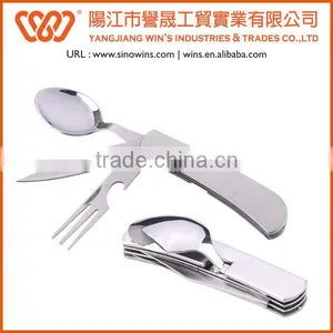 A21-Q5 Handy and Fashionable Stainless Steel Travel Cutlery thumbnail-5