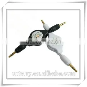 Aux Audio Retractable Line for IPhone,Samsung,ipod thumbnail-1