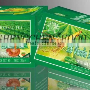 Ginseng Green Teabag, Bagged Tea, Flavor Tea, Herbal Tea thumbnail-1