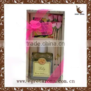 EA3-0954 Ocean Fragrance Sola Flower Diffuser Essential Oil Diffuser With Rattan Sticks thumbnail-5