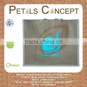 Promotional Jute Wine Bag thumbnail-1
