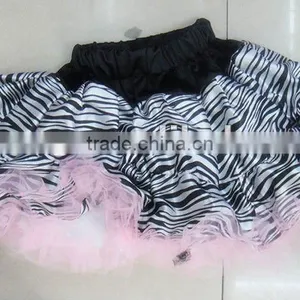 Baby Kids Children's Zebra Tutu Skirt Wholesale Pettiskirts thumbnail-1