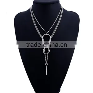 Big Brand 2016 Multilayer Chain Costume Necklace thumbnail-1