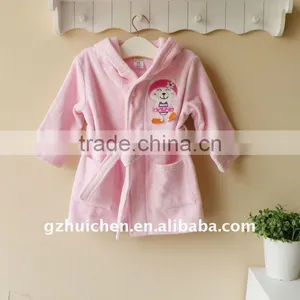 2011 Autumn Baby Wear 100% Cotton Embrooider Bathrobe thumbnail-1