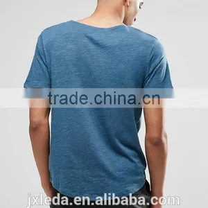 Men High Quality Chest Pocket O-neck Short Sleeves T-shirt Manufacturers thumbnail-2