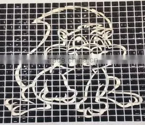 Cusotm Colorful Beaty Rose Flower Laser Cut Engraving Design Iron On Nailhead Metal Transfer Design For T-shirt thumbnail-6