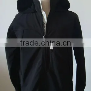Spilt Hood High Quality Men's Softshell Jacket thumbnail-1