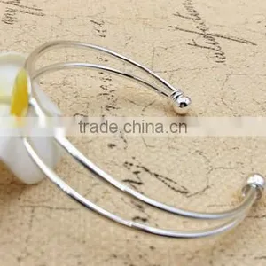 2016 Unique Heart Charms Bangle Diy Heart Charm Chain Bracelet European Style Charms Bracelet thumbnail-4