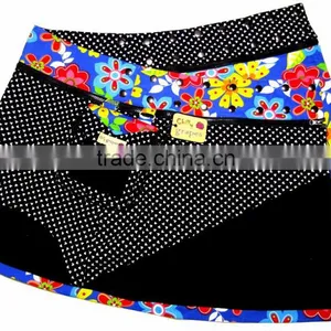 2017 Best Selling Designer Ladies Chilly Grapes Wrap Skirt Reversible Wholesale thumbnail-1
