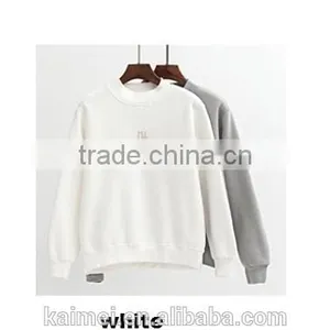Factory Produced Costumed Cool Design High Quality Printed Sweatshirt CVC(60/40) thumbnail-2