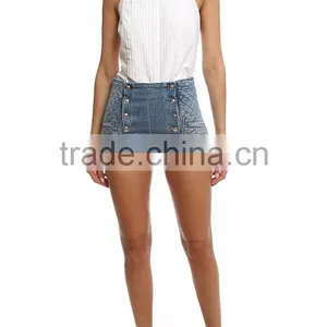 2016 New Arrival Sexy Ladies Short Jeans Pants for Summer thumbnail-3