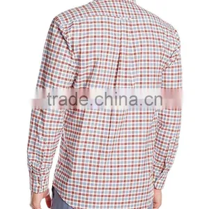 OEM 2016 New Style Wholesale Plaid Men's Plaid Flannel Shirt thumbnail-4