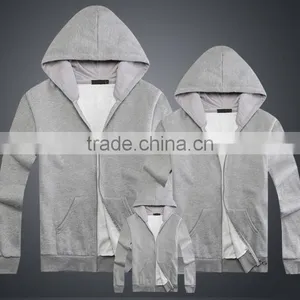 OEM Service China Supreme Quality Smart Zipper Pocket Blank Hoodie for Men thumbnail-4