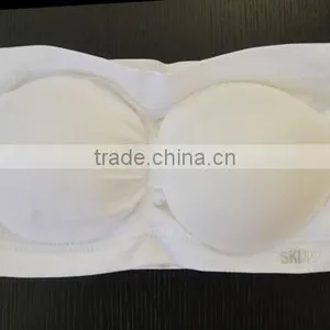 Top Selling Products 2013 Yiwu Factory Directly Clothing Wholesale Girl Sexy Seamless Corset With Padded Strapless Tube Bra thumbnail-1