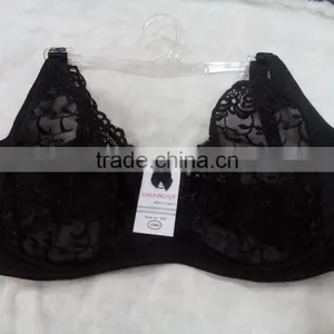 Wholesale Latest Bra Designs Transparent Sexy Bra Transparent Women Non Padded Bra thumbnail-1