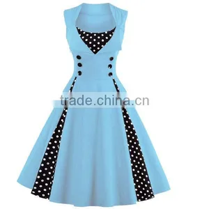 Walson 2017 Hot Sell Sleeveless Women Summer Dresses thumbnail-1