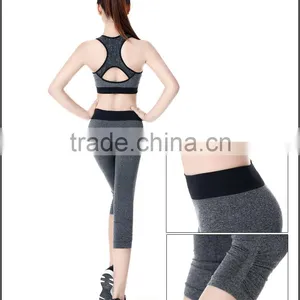 High Quality Casual Yoga Clothing Wholesale Pants /tank Tops Sets thumbnail-2