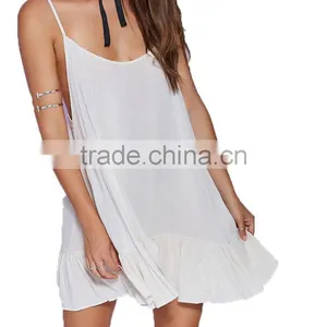 Fashion Young Women Loose Camisole Casual Style Dress for Wholesale 2017 thumbnail-4