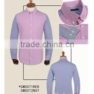 100% Cotton Carbon Peach Finishing Soft Handfeeling Checked Button up Made to Measure Custom Mens Dress Shirt thumbnail-1