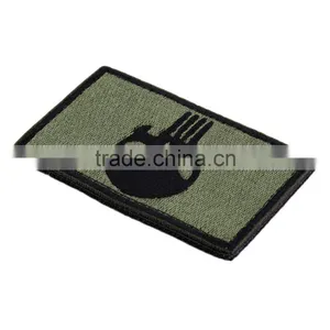 Punisher Skulls Rectangle Embroidery Trim Tactical Patch Armbands Shoulder Badg 2015 Fashion thumbnail-4