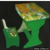 Children Desk and Chair.student Desk and Chair.kid Desk.chair thumbnail-1