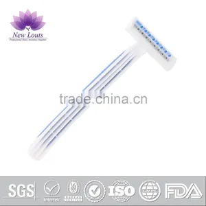 Double Color Twin Blade Stainless Steel Disposable Razor thumbnail-2