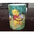 Remote Controlled Sticker Paper PE Plastic Battery Operated Candle With Timer thumbnail-1